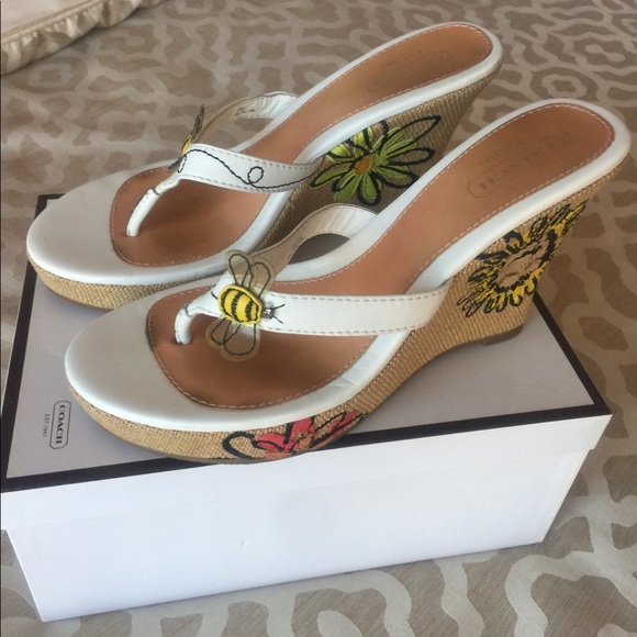 Coach wedges - Picture 1 of 4